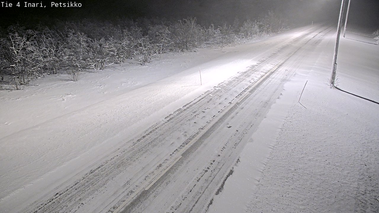 Kelikamerat Kuva Tie 4 Inari, Petsikko, Inari, Lappi