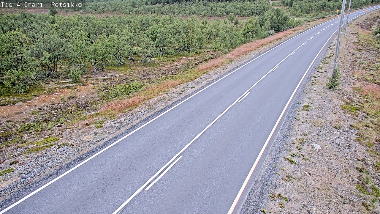 Weather Camera Image Road 4 Inari, Petsikko, Inari, Lappi