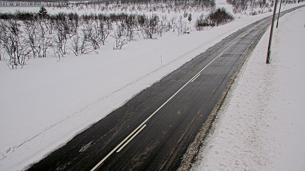 Weather Camera Image Road 4 Inari, Petsikko, Inari, Lappi