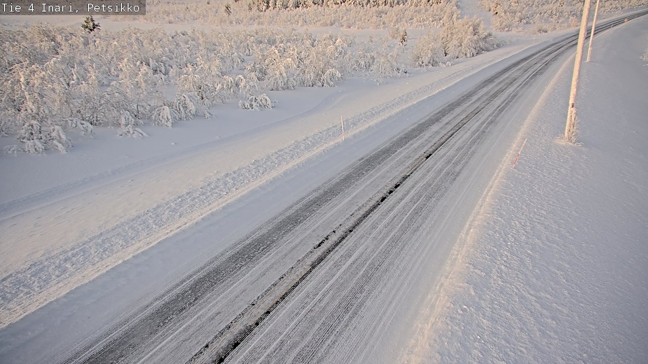 Kelikamerat Kuva Tie 4 Inari, Petsikko, Inari, Lappi