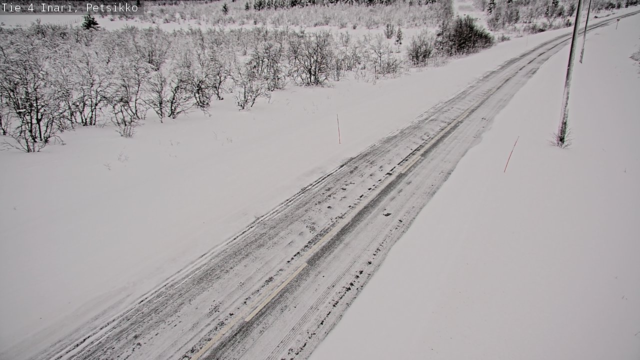 Kelikamerat Kuva Tie 4 Inari, Petsikko, Inari, Lappi