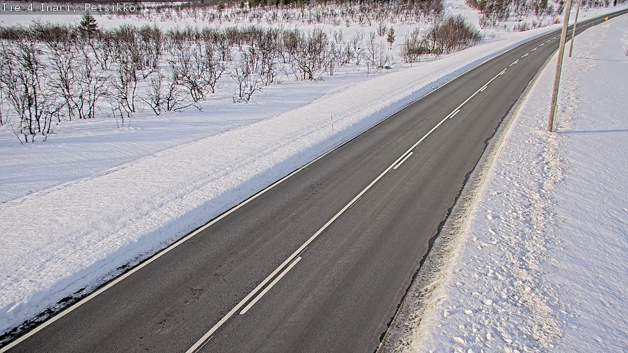 Kelikamerat Kuva Tie 4 Inari, Petsikko, Inari, Lappi