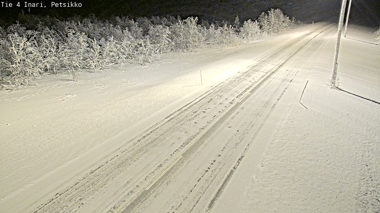 Kelikamerat Kuva Tie 4 Inari, Petsikko, Inari, Lappi