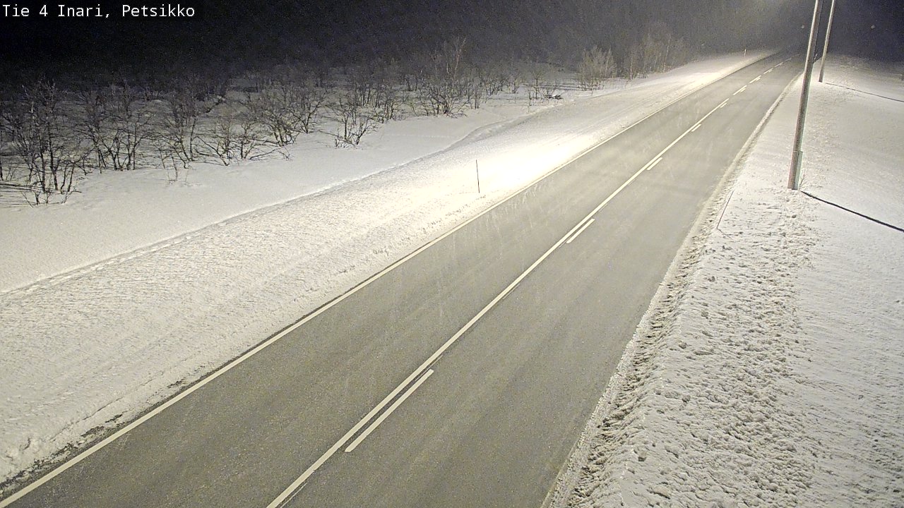 Kelikamerat Kuva Tie 4 Inari, Petsikko, Inari, Lappi