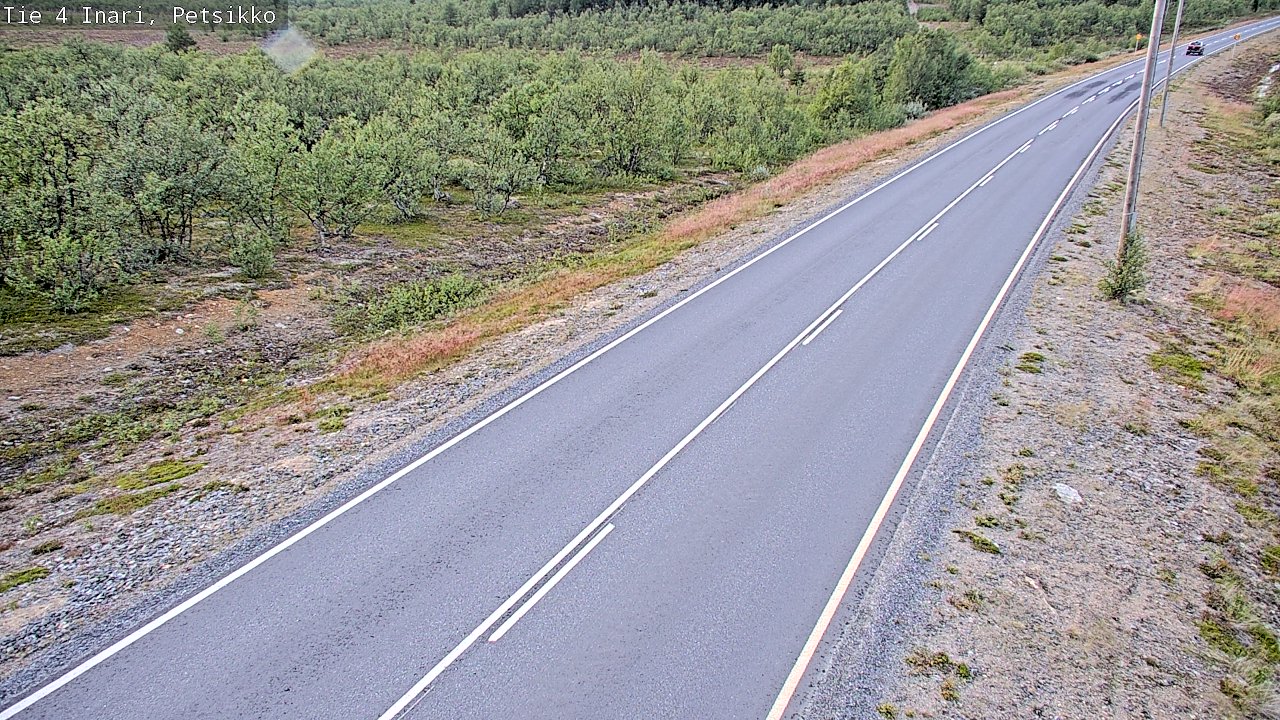 Kelikamerat Kuva Tie 4 Inari, Petsikko, Inari, Lappi