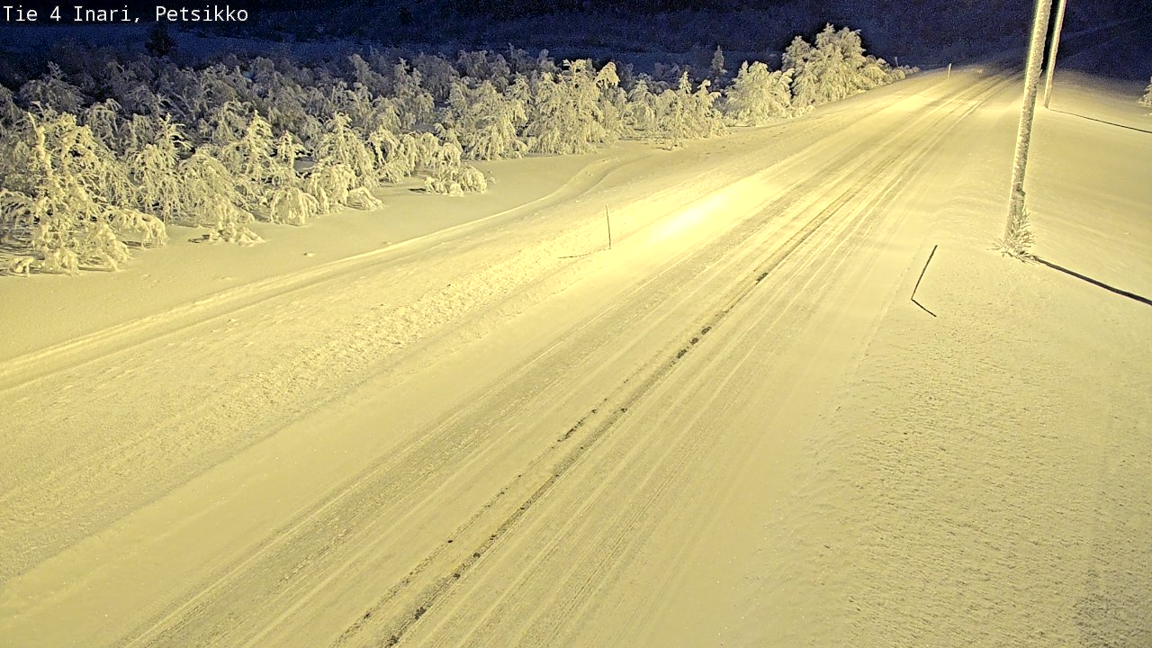 Kelikamerat Kuva Tie 4 Inari, Petsikko, Inari, Lappi