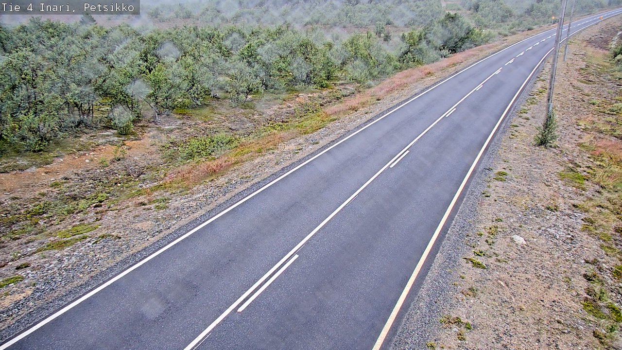 Weather Camera Image Road 4 Inari, Petsikko, Inari, Lappi
