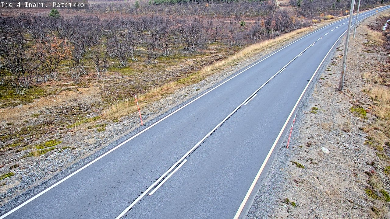 Kelikamerat Kuva Tie 4 Inari, Petsikko, Inari, Lappi