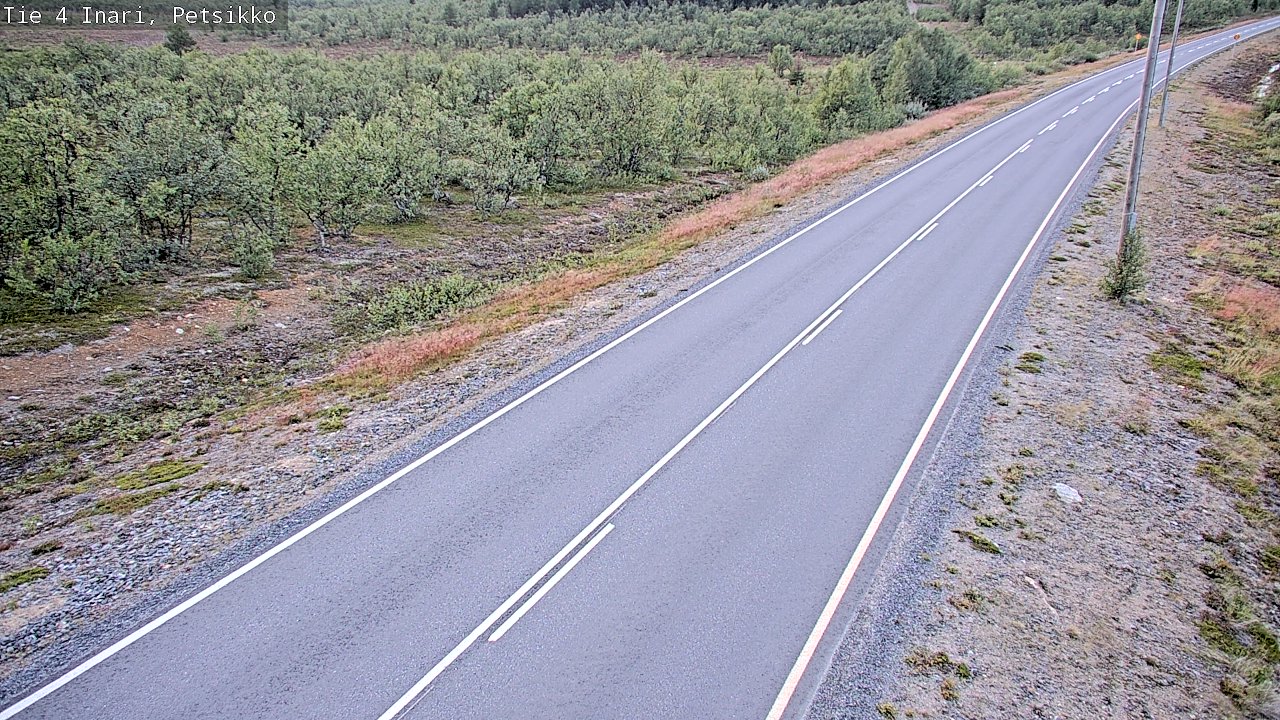 Kelikamerat Kuva Tie 4 Inari, Petsikko, Inari, Lappi