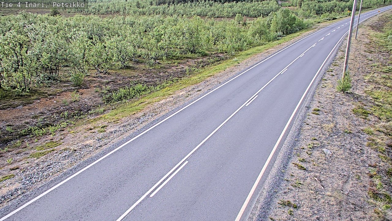 Kelikamerat Kuva Tie 4 Inari, Petsikko, Inari, Lappi