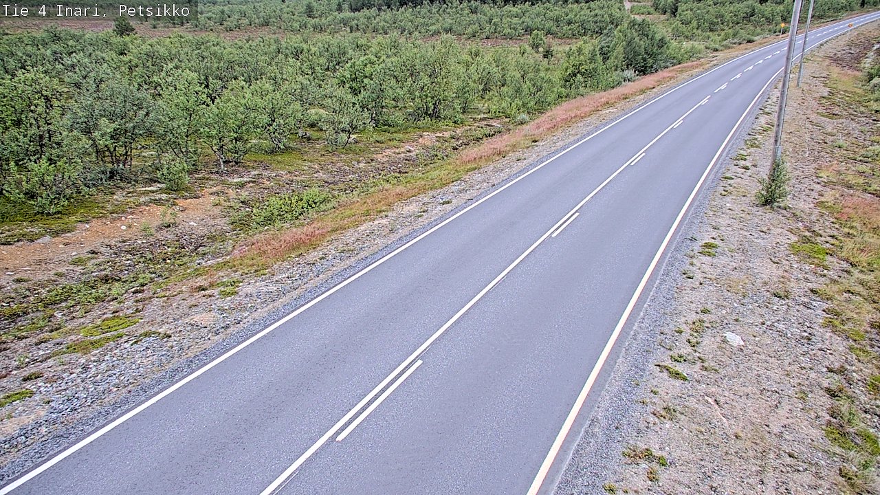 Kelikamerat Kuva Tie 4 Inari, Petsikko, Inari, Lappi