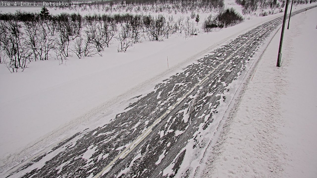 Kelikamerat Kuva Tie 4 Inari, Petsikko, Inari, Lappi