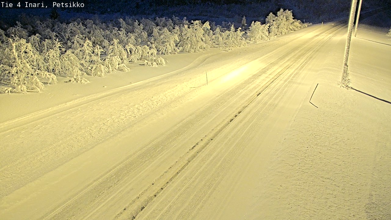 Kelikamerat Kuva Tie 4 Inari, Petsikko, Inari, Lappi