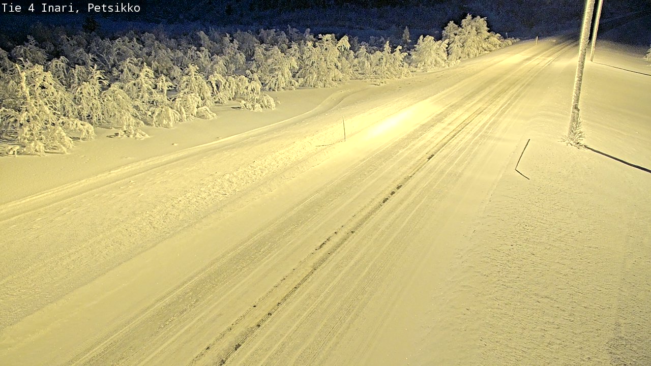 Kelikamerat Kuva Tie 4 Inari, Petsikko, Inari, Lappi