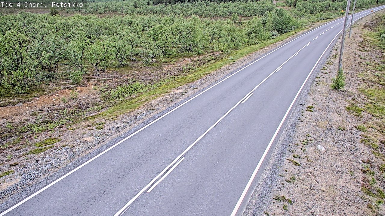 Kelikamerat Kuva Tie 4 Inari, Petsikko, Inari, Lappi