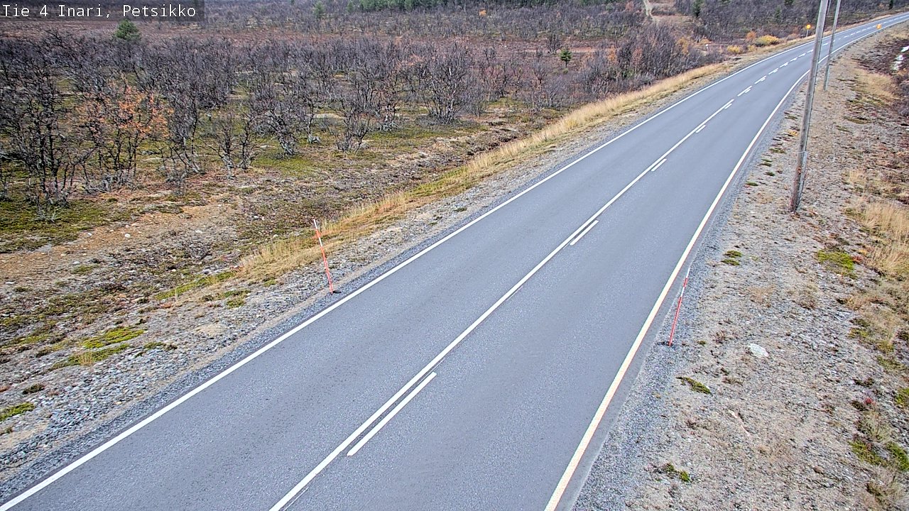 Kelikamerat Kuva Tie 4 Inari, Petsikko, Inari, Lappi