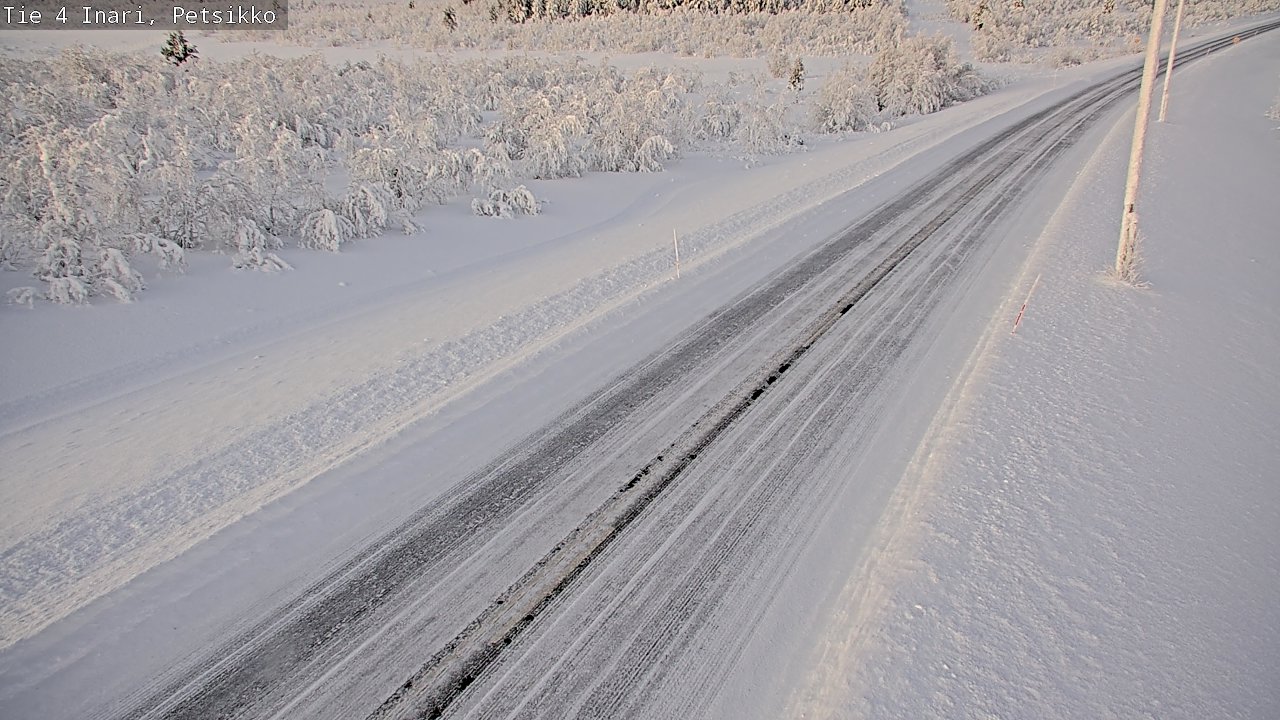 Kelikamerat Kuva Tie 4 Inari, Petsikko, Inari, Lappi