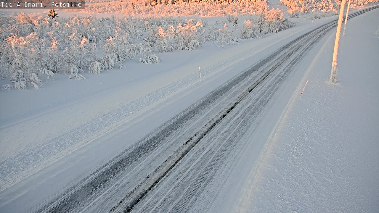 Kelikamerat Kuva Tie 4 Inari, Petsikko, Inari, Lappi