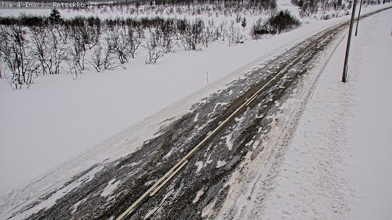 Kelikamerat Kuva Tie 4 Inari, Petsikko, Inari, Lappi