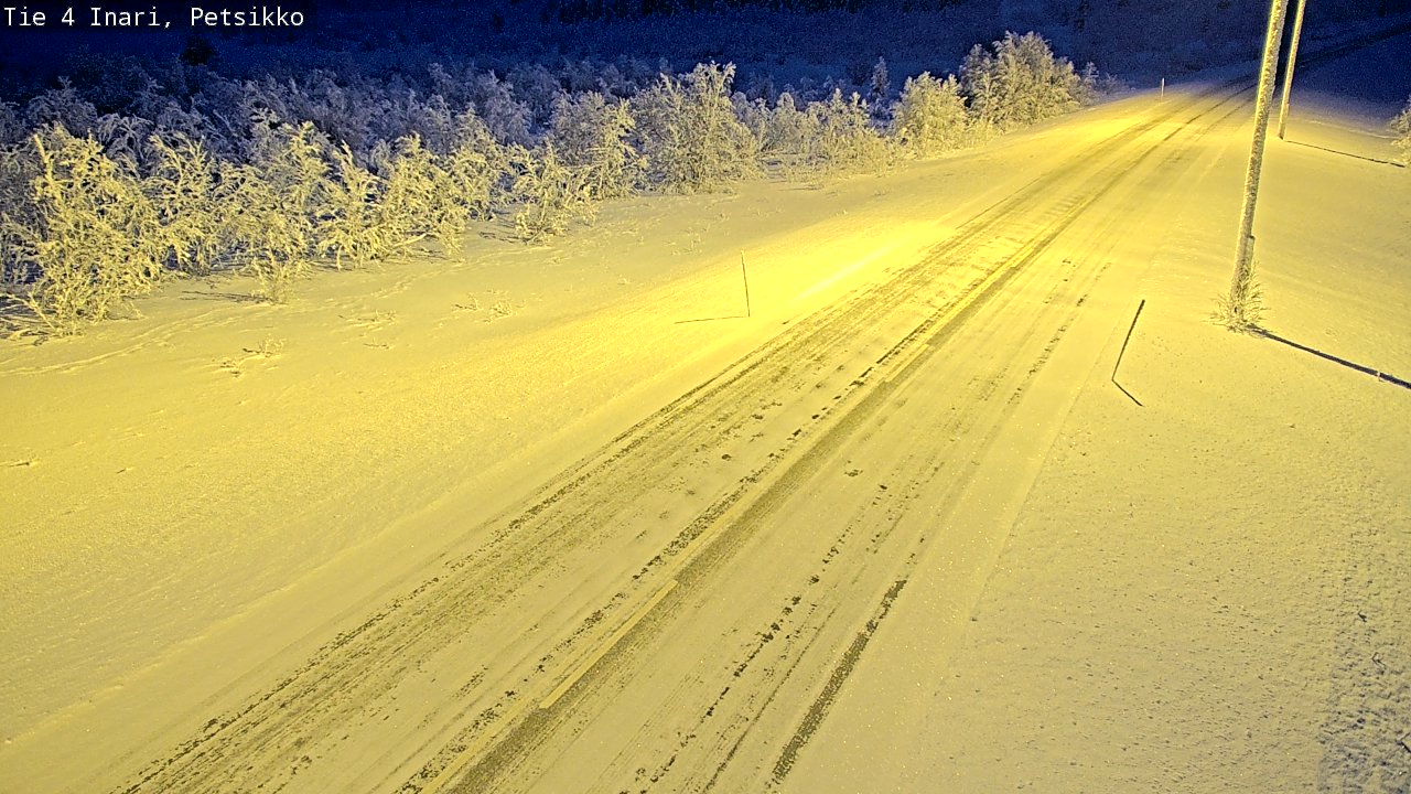 Kelikamerat Kuva Tie 4 Inari, Petsikko, Inari, Lappi