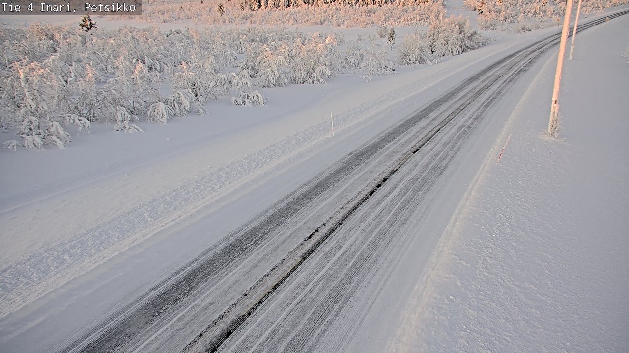Kelikamerat Kuva Tie 4 Inari, Petsikko, Inari, Lappi