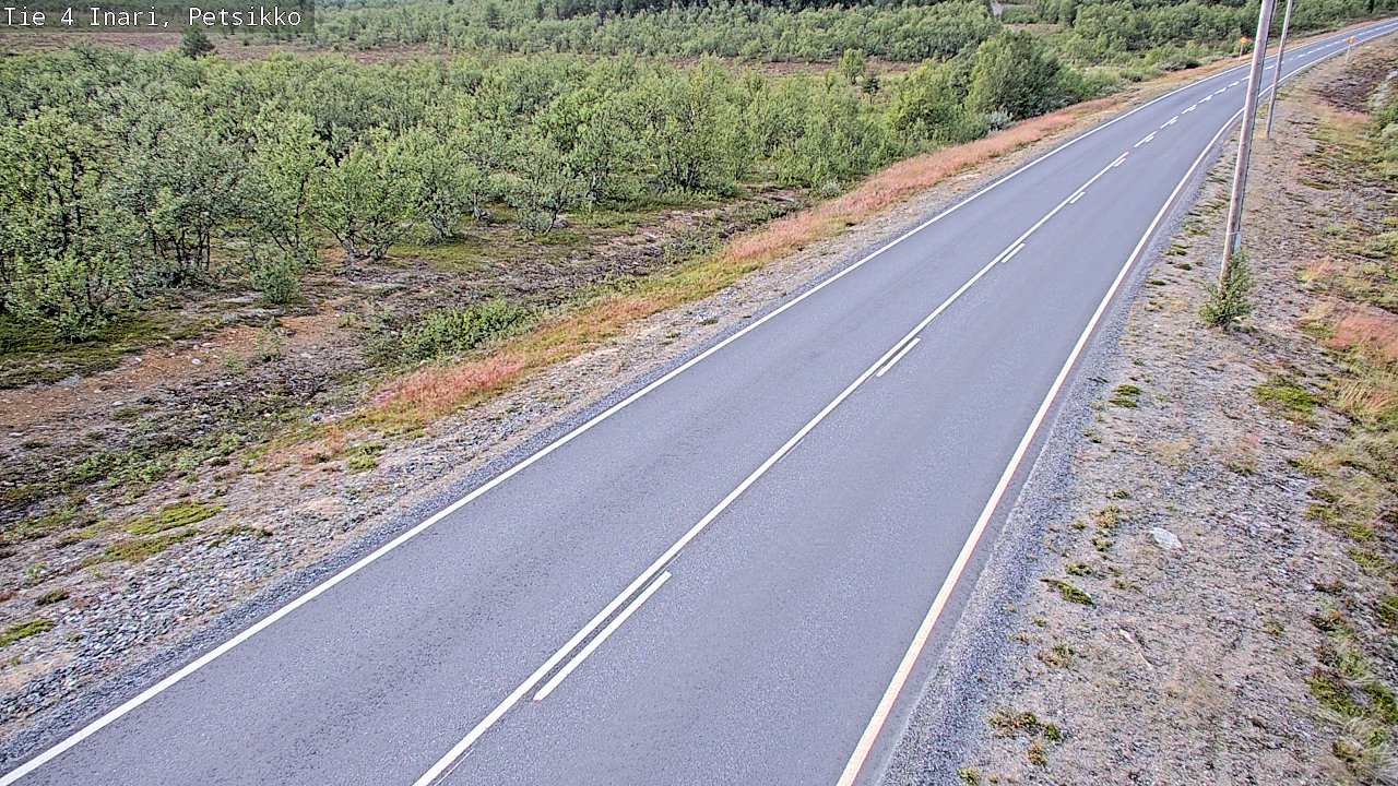 Kelikamerat Kuva Tie 4 Inari, Petsikko, Inari, Lappi