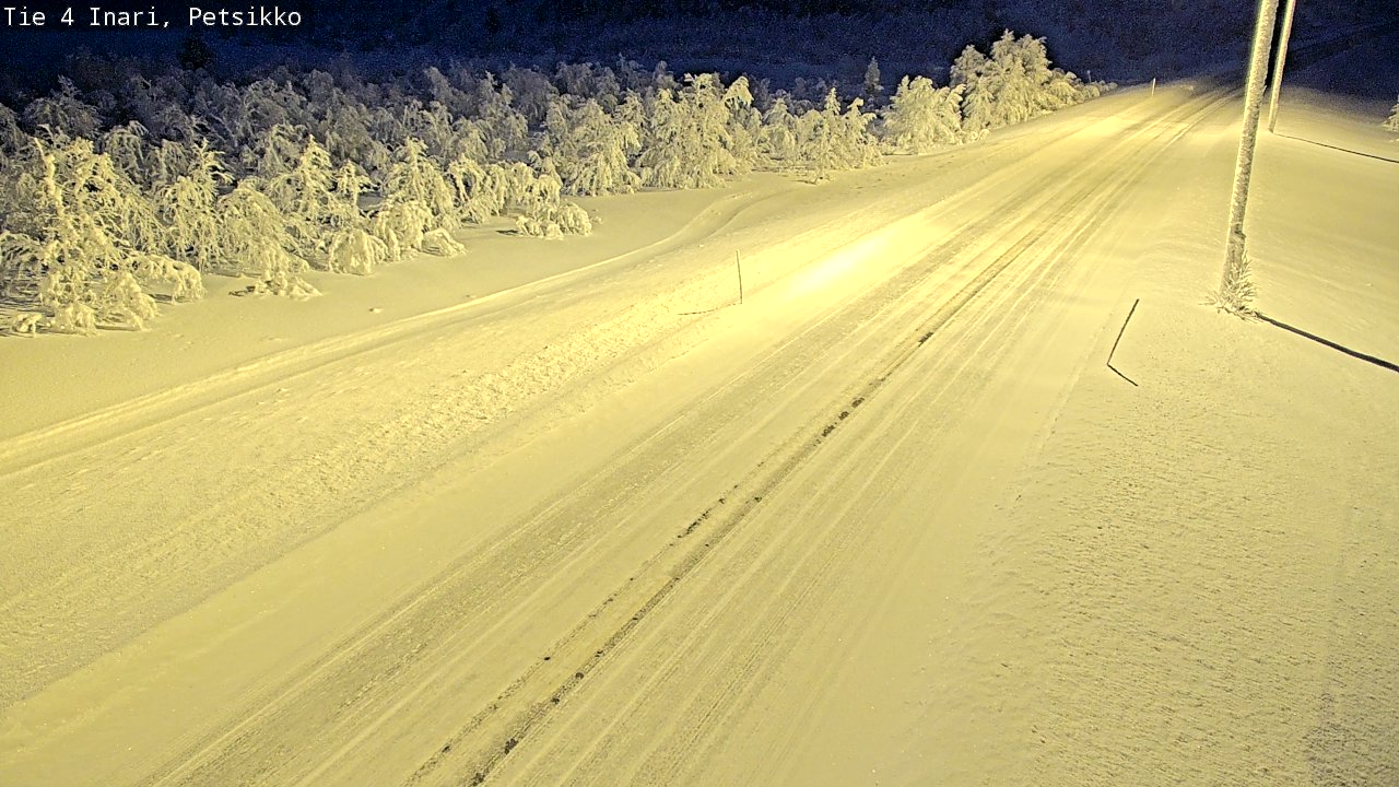 Kelikamerat Kuva Tie 4 Inari, Petsikko, Inari, Lappi