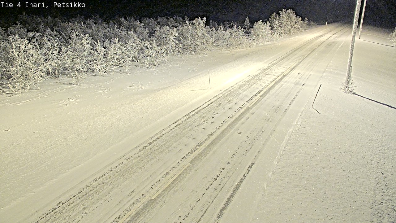 Kelikamerat Kuva Tie 4 Inari, Petsikko, Inari, Lappi