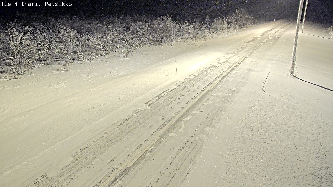 Kelikamerat Kuva Tie 4 Inari, Petsikko, Inari, Lappi