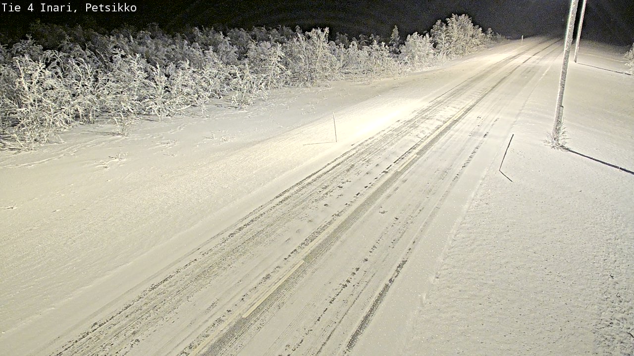 Kelikamerat Kuva Tie 4 Inari, Petsikko, Inari, Lappi