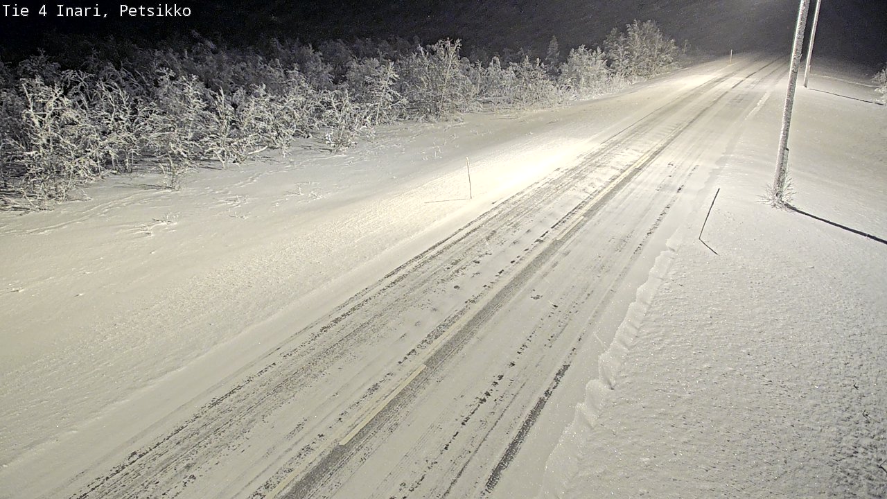 Kelikamerat Kuva Tie 4 Inari, Petsikko, Inari, Lappi