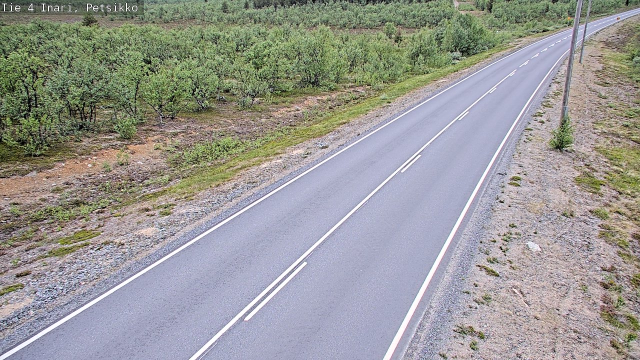 Kelikamerat Kuva Tie 4 Inari, Petsikko, Inari, Lappi