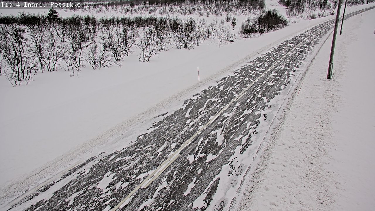 Kelikamerat Kuva Tie 4 Inari, Petsikko, Inari, Lappi