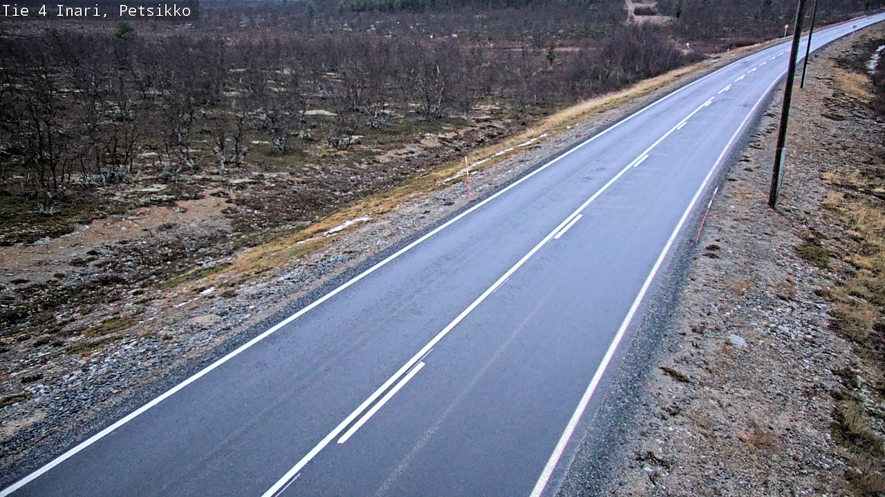 Kelikamerat Kuva Tie 4 Inari, Petsikko, Inari, Lappi