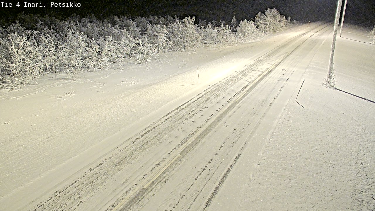Kelikamerat Kuva Tie 4 Inari, Petsikko, Inari, Lappi