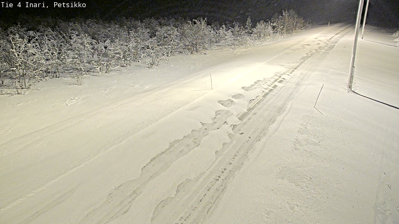 Kelikamerat Kuva Tie 4 Inari, Petsikko, Inari, Lappi