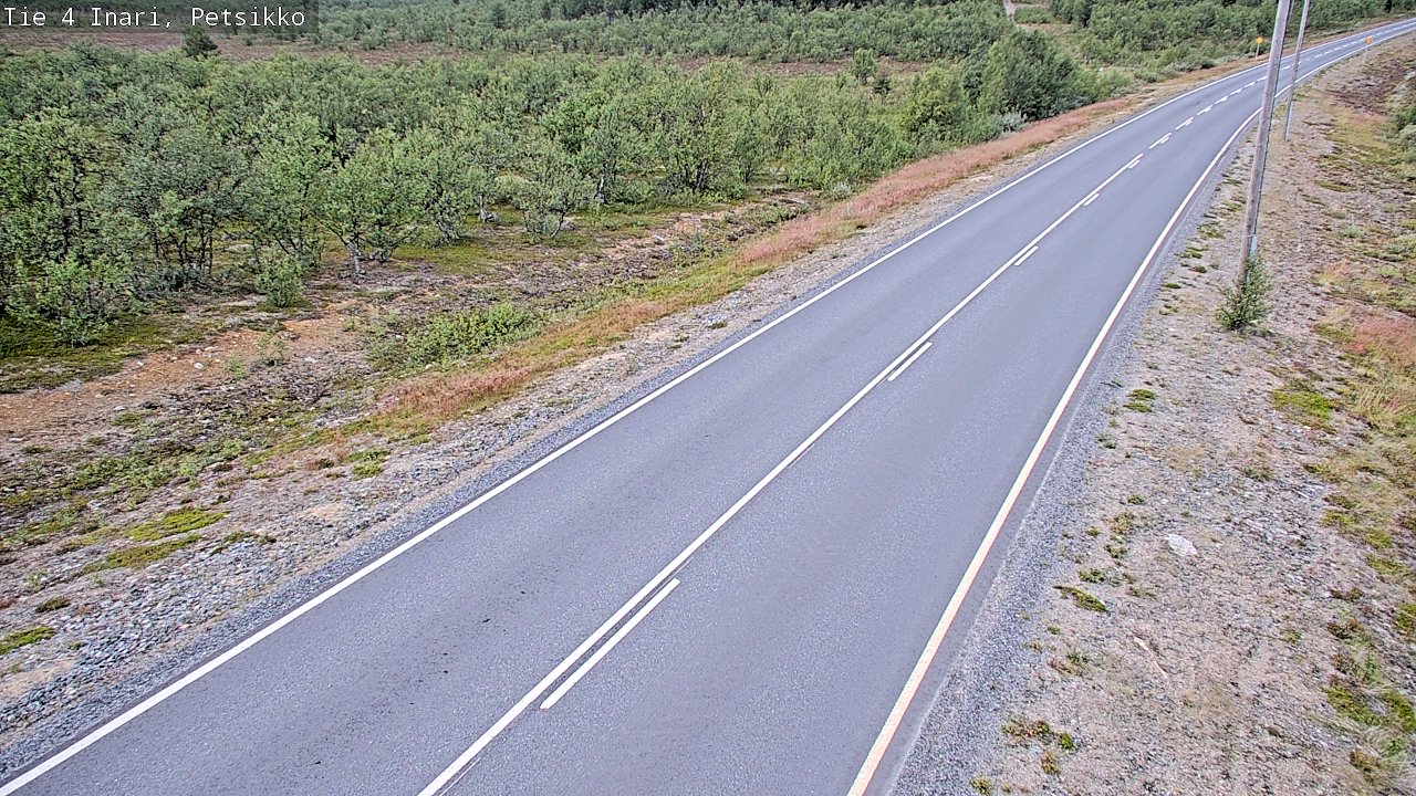 Kelikamerat Kuva Tie 4 Inari, Petsikko, Inari, Lappi
