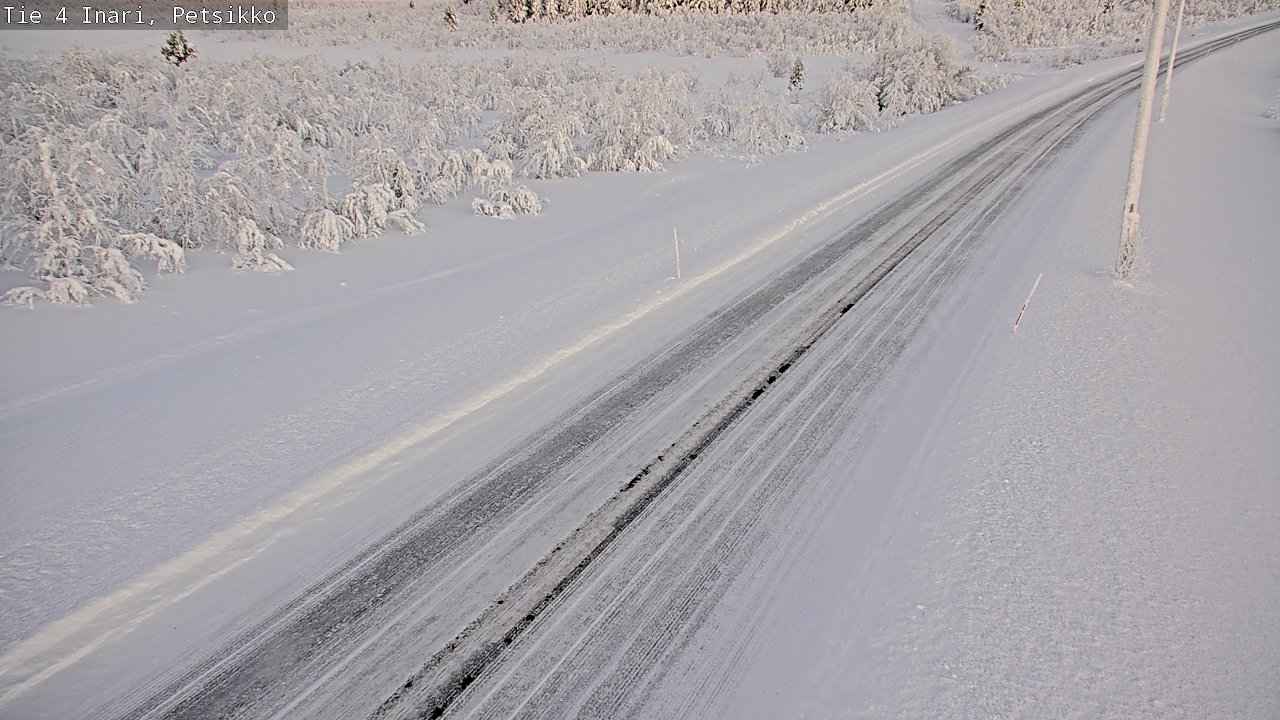 Weather Camera Image Road 4 Inari, Petsikko, Inari, Lappi