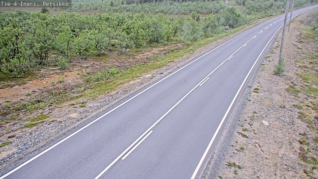 Kelikamerat Kuva Tie 4 Inari, Petsikko, Inari, Lappi