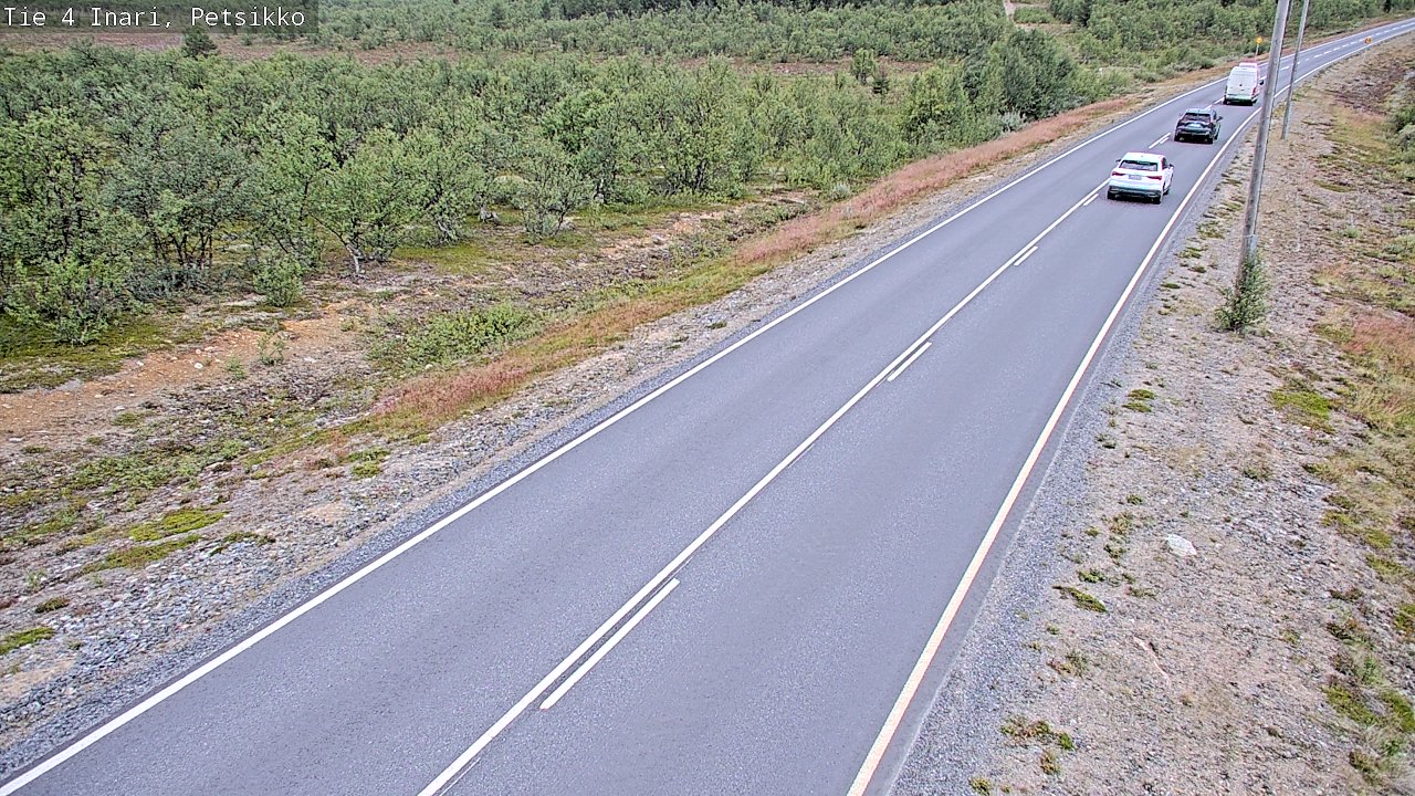 Kelikamerat Kuva Tie 4 Inari, Petsikko, Inari, Lappi