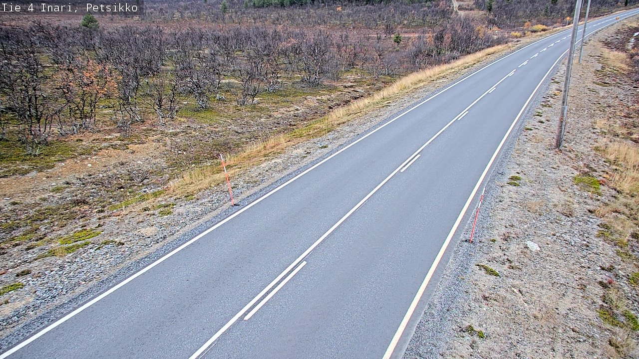 Kelikamerat Kuva Tie 4 Inari, Petsikko, Inari, Lappi