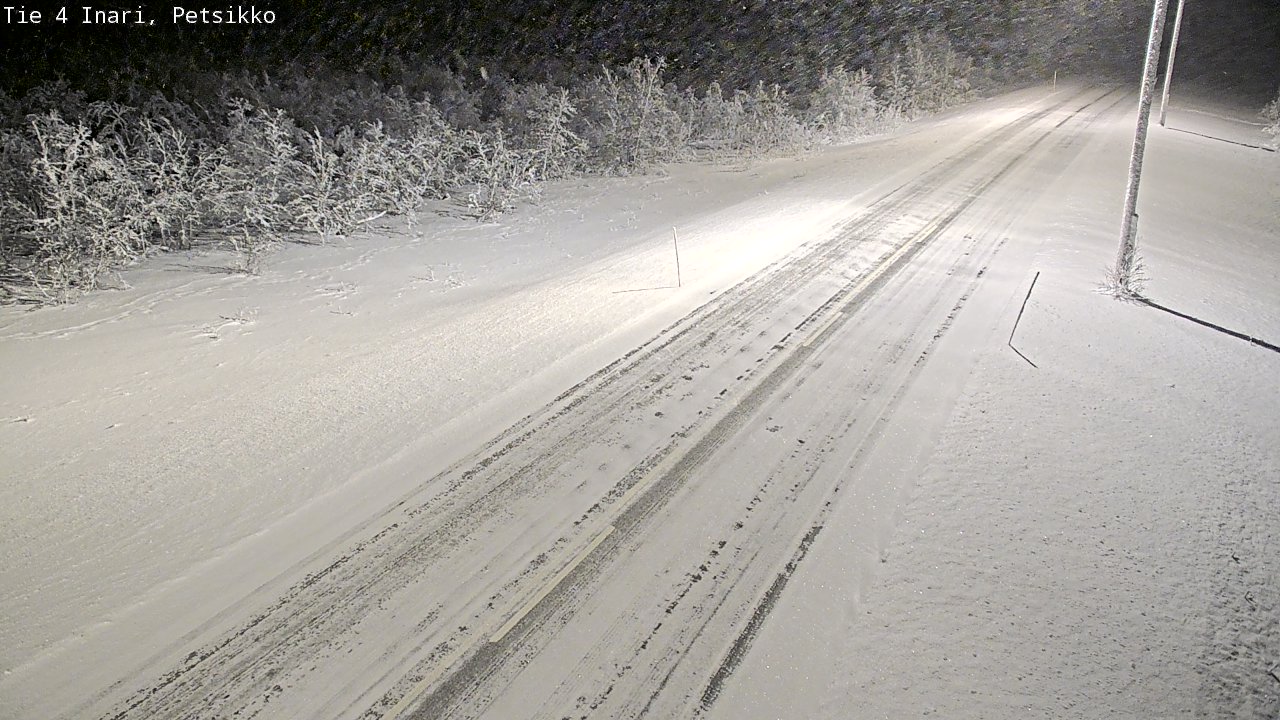 Kelikamerat Kuva Tie 4 Inari, Petsikko, Inari, Lappi
