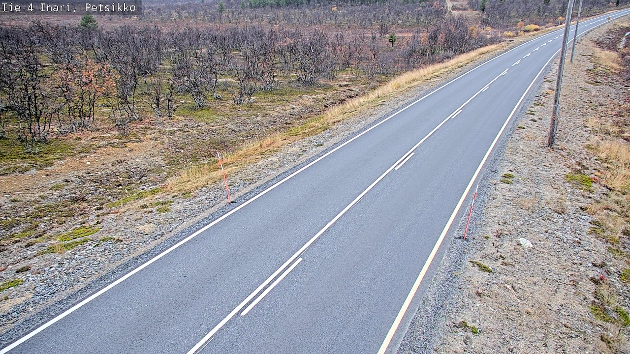Kelikamerat Kuva Tie 4 Inari, Petsikko, Inari, Lappi