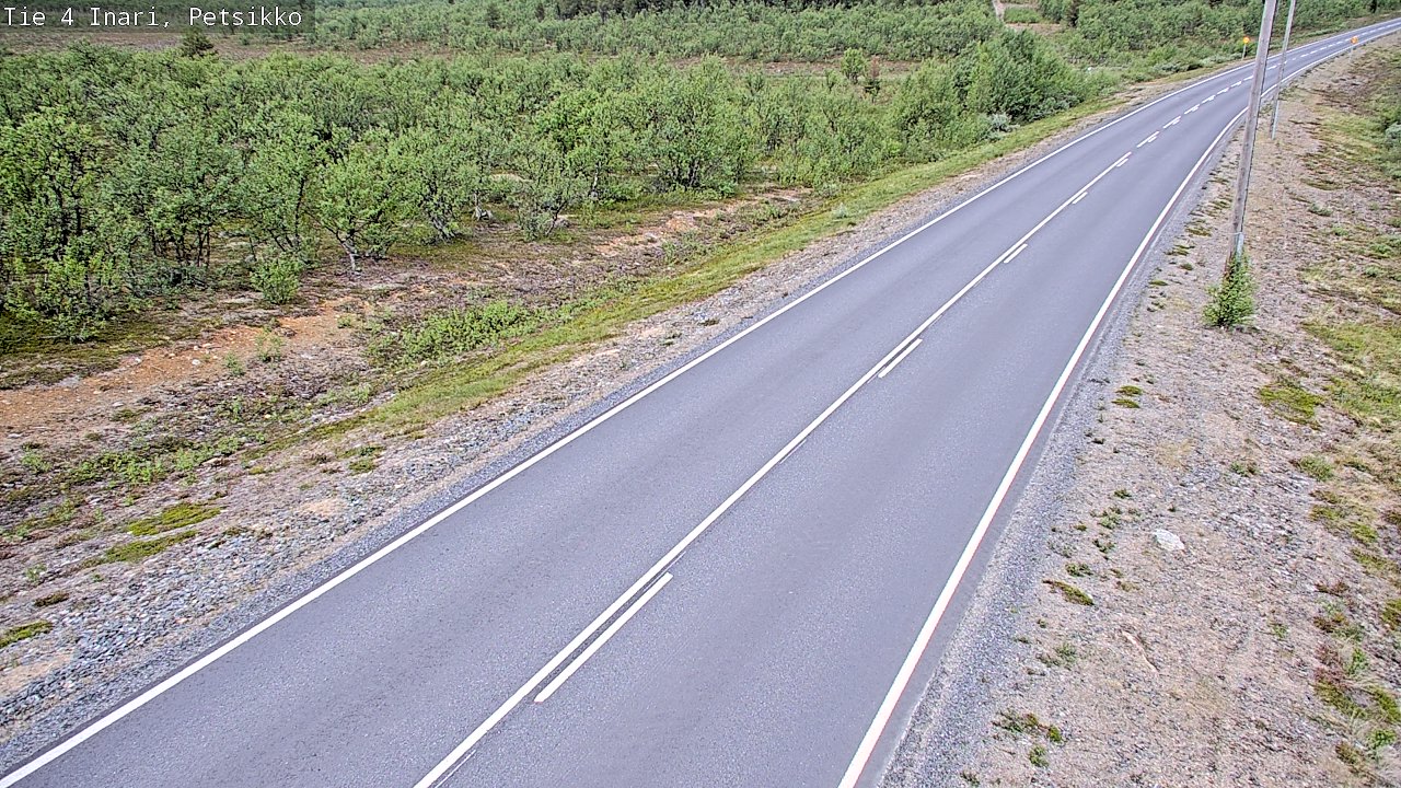 Kelikamerat Kuva Tie 4 Inari, Petsikko, Inari, Lappi