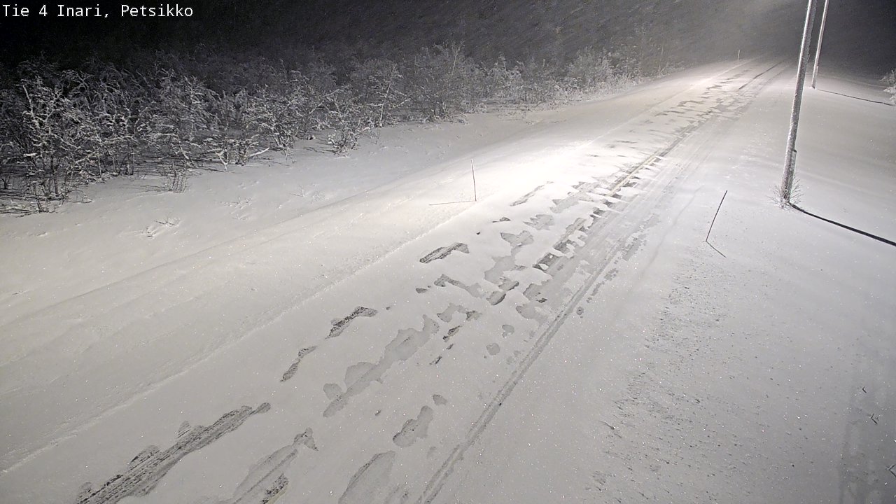 Kelikamerat Kuva Tie 4 Inari, Petsikko, Inari, Lappi