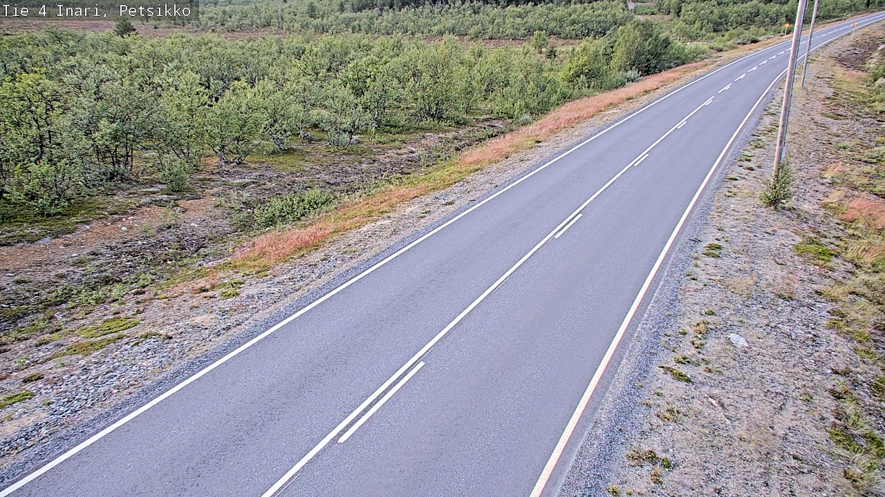 Kelikamerat Kuva Tie 4 Inari, Petsikko, Inari, Lappi