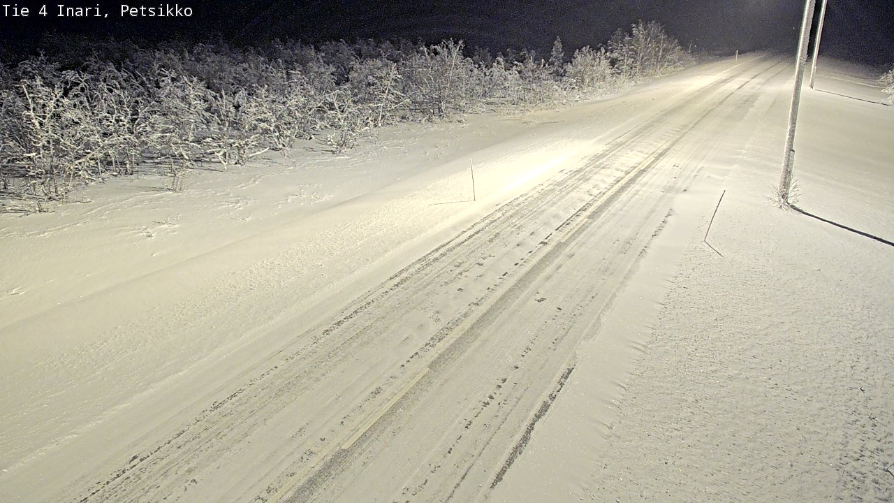 Kelikamerat Kuva Tie 4 Inari, Petsikko, Inari, Lappi