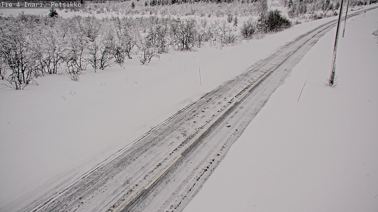 Kelikamerat Kuva Tie 4 Inari, Petsikko, Inari, Lappi