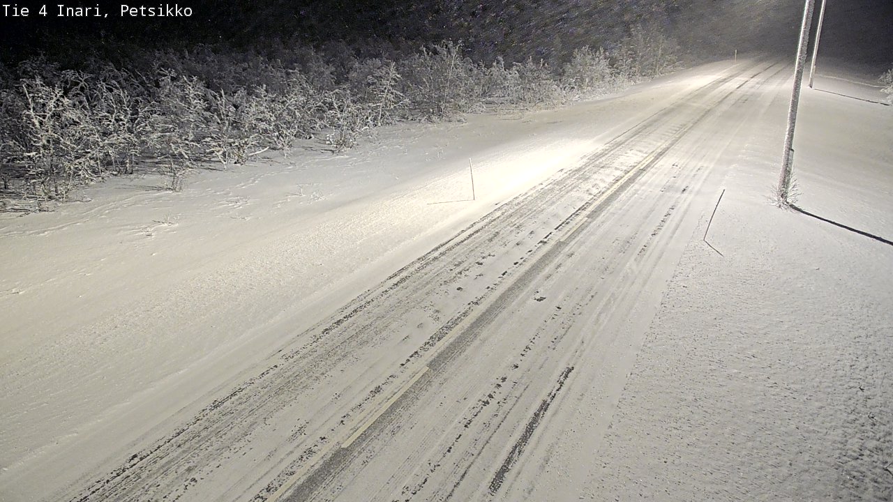 Kelikamerat Kuva Tie 4 Inari, Petsikko, Inari, Lappi