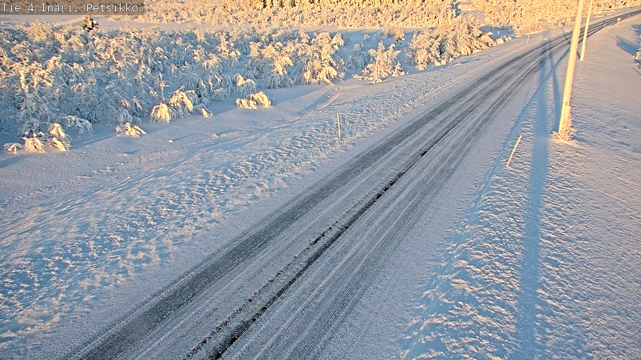 Kelikamerat Kuva Tie 4 Inari, Petsikko, Inari, Lappi